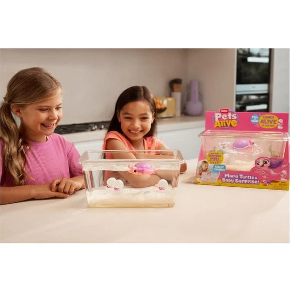 Pets Alive Mommy & Baby Surprise Turtle Playset Series 1 - Image 4