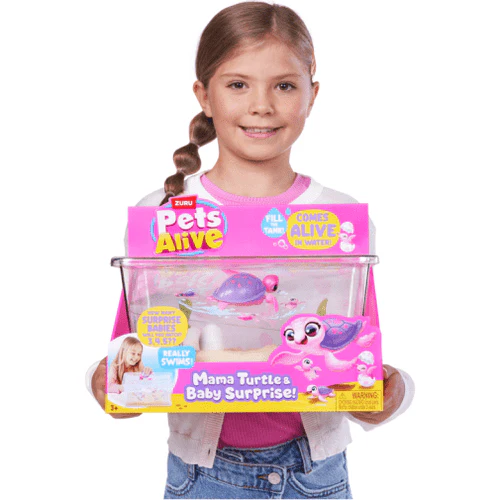 Pets Alive Mommy & Baby Surprise Turtle Playset Series 1 - Image 5