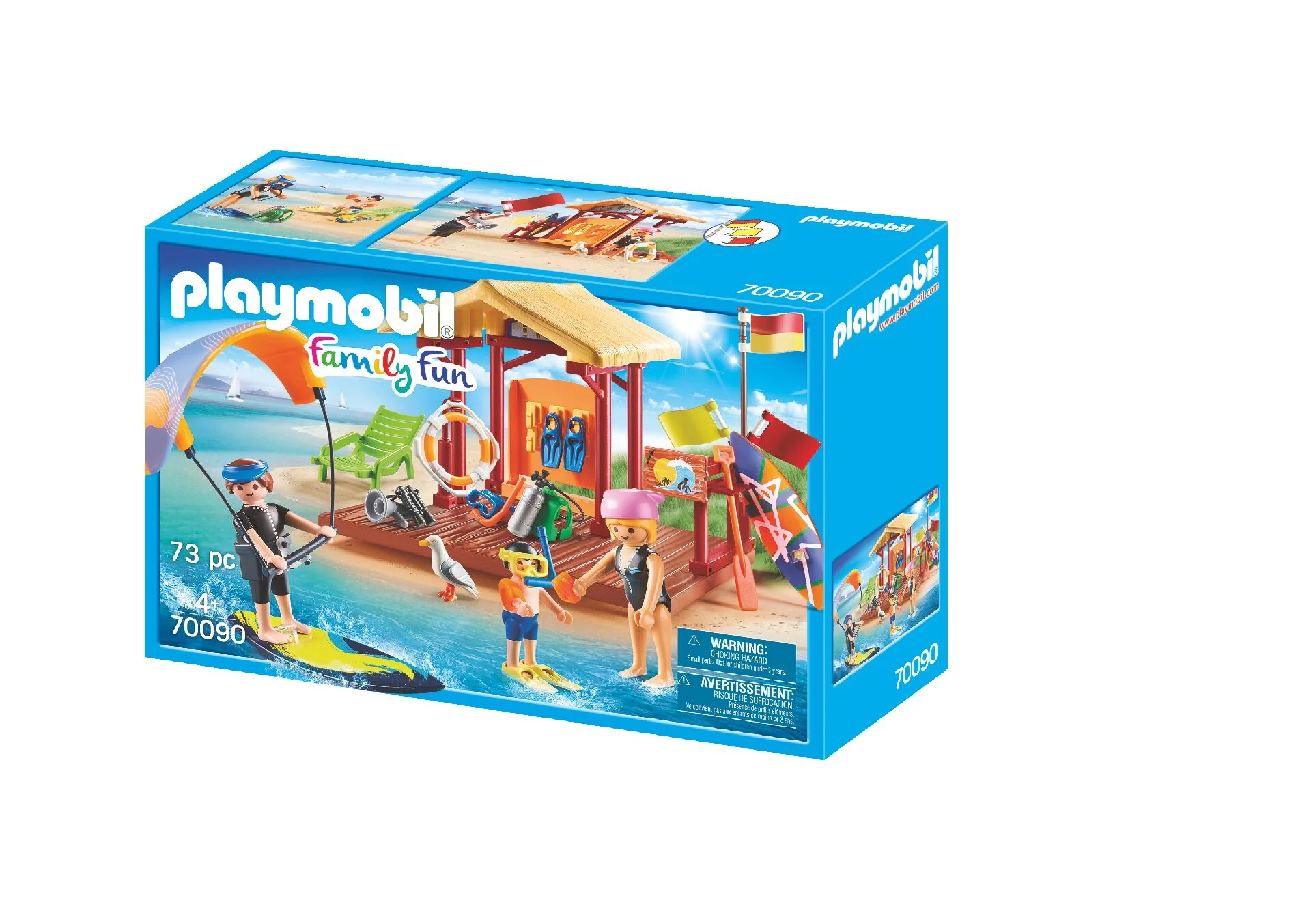 Playmobil 70090 Family Fun Campsite Water Sports Hut