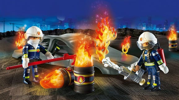 Playmobil 70907 City Action Fire Drill Starter Pack - Image 2