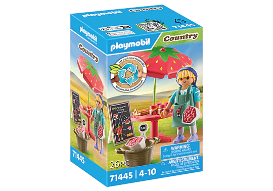 PLAYMOBIL 71445 Country Homemade Strawberry Jam Stall