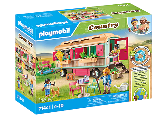 PLAYMOBIL Cozy site trailer cafe 71441