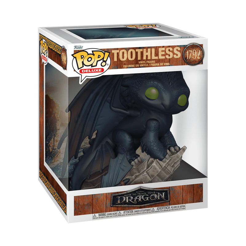 Funko POP! Deluxe: How To Train Your Dragon - Toothless