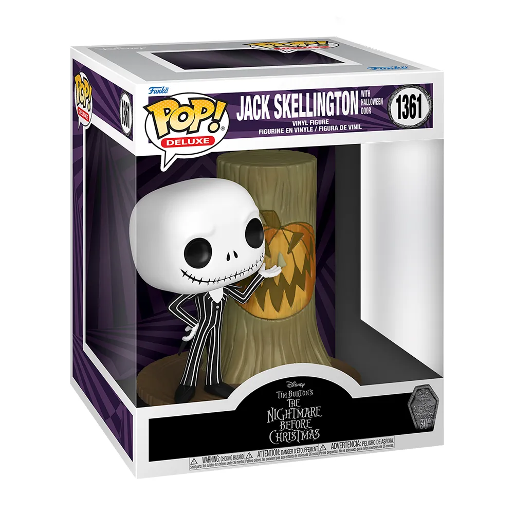 Funko POP! Deluxe: Nightmare Before Christmas - Jack With Halloween Door