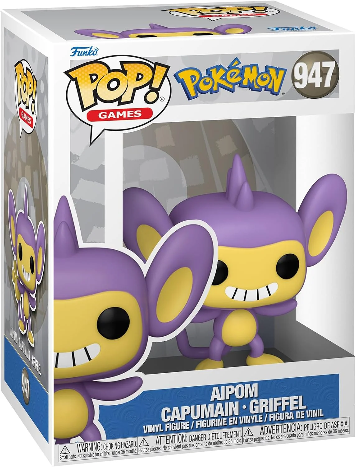 Funko POP! Games: Pokemon - Aipom Capumain-Griffel