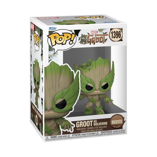 Funko POP! Marvel: We Are Groot - Groot As Wolverine