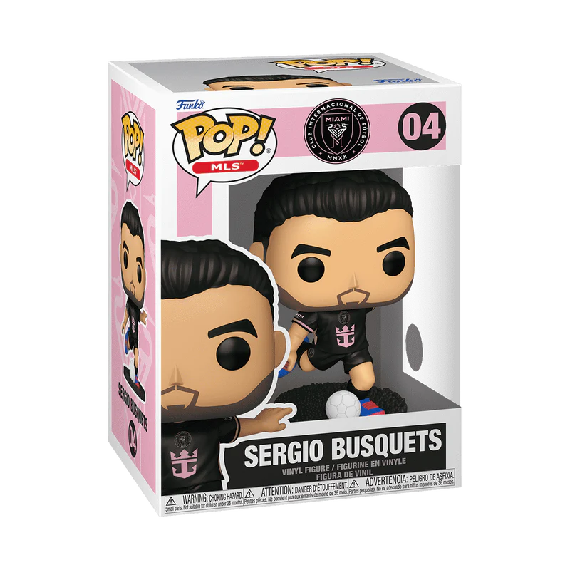 Funko POP! MLS: Inter Miami - Sergio Busquets