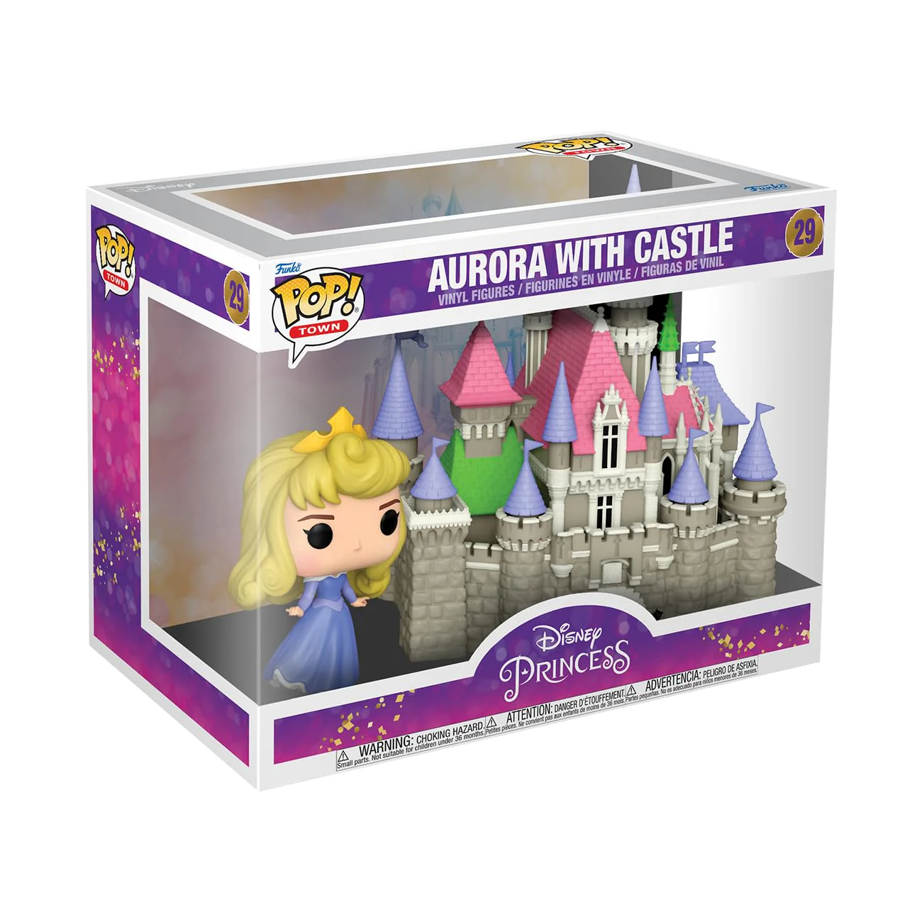 Funko POP! Town: Ultimate Princess - Aurora With Castle