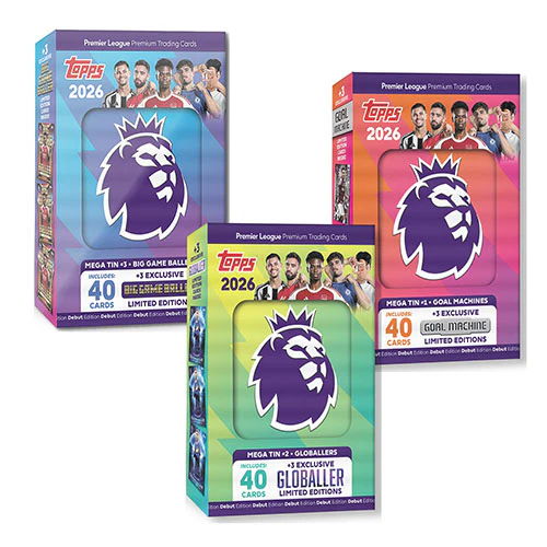 Topps Premier League 2026 Mega Tin