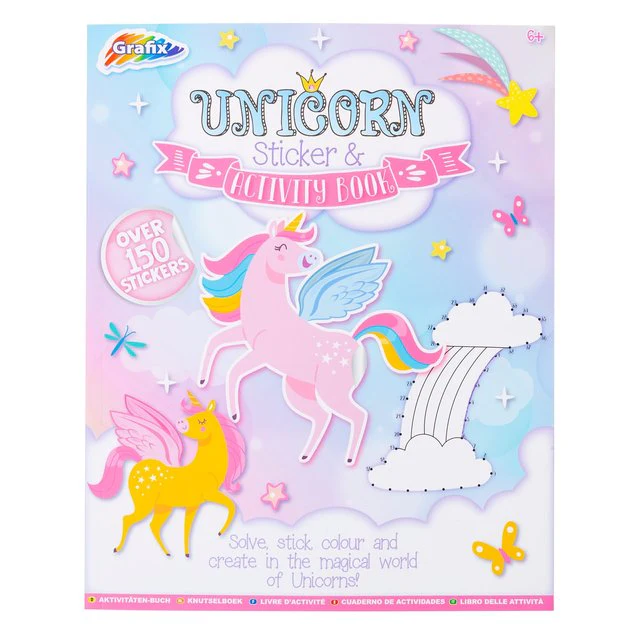 Unicorn Activity & Sticker Book