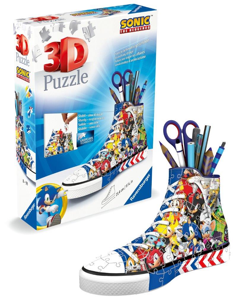 Ravensburger 3D Sonic Trainer 108 Piece Puzzle Ball - Image 3