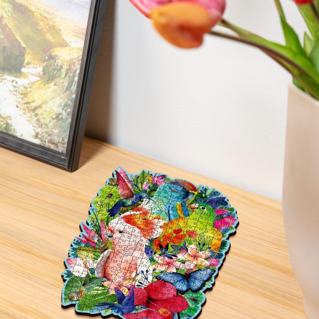 Ravensburger Beautiful Birds 300 Piece Wooden Jigsaw Puzzle - Image 4
