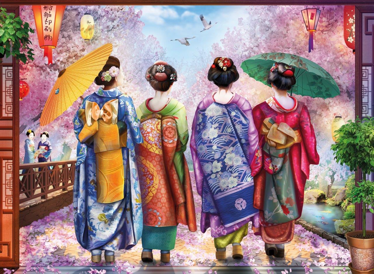 Ravensburger Blossom Walk 500 Piece Puzzle - Image 2