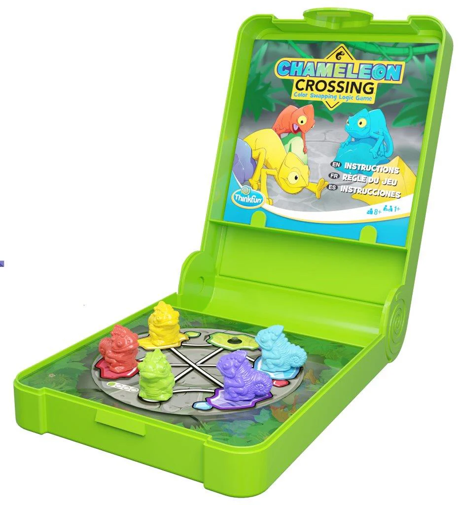 Ravensburger Flip N' Play Chameleon Crossing Board Game - Image 2