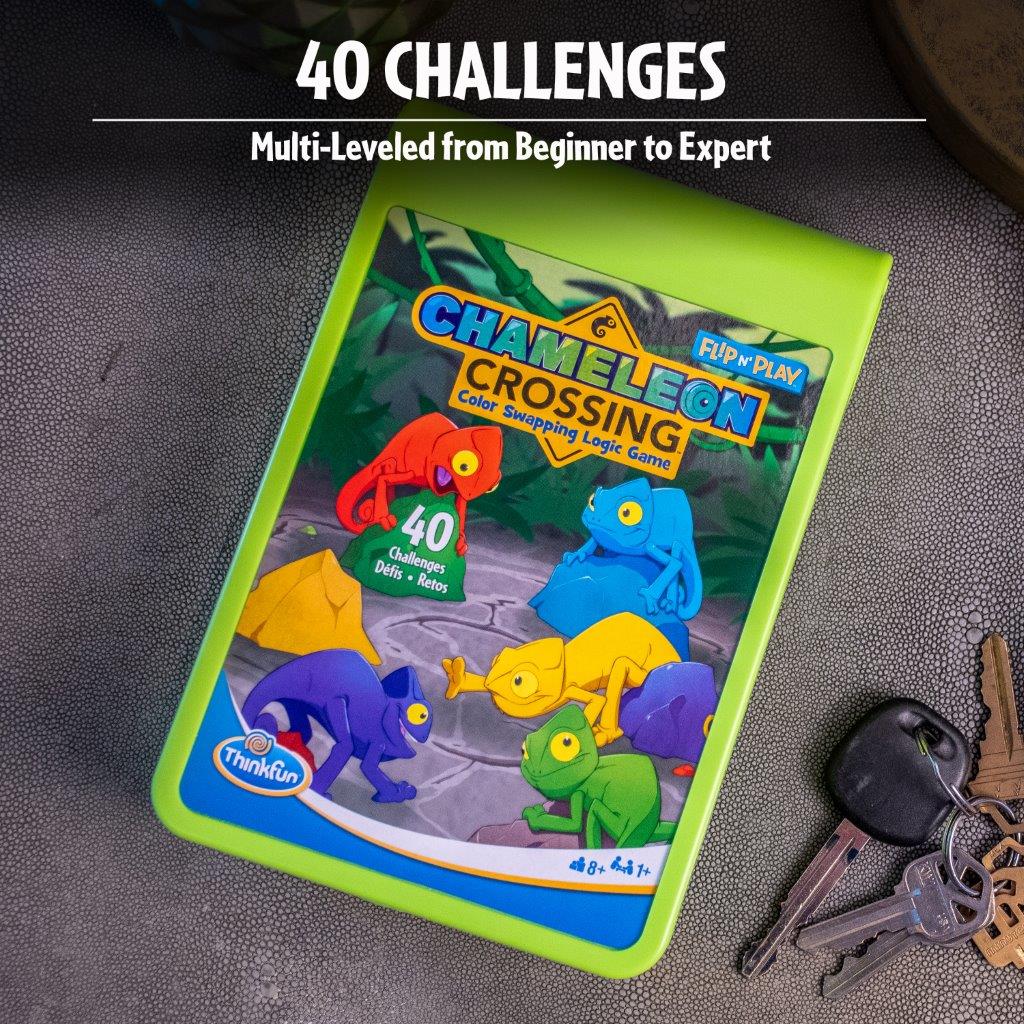 Ravensburger Flip N' Play Chameleon Crossing Board Game - Image 7