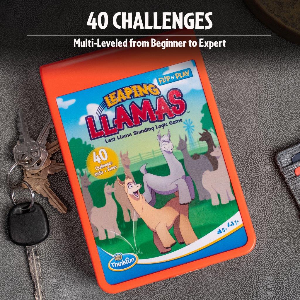 Ravensburger Flip N' Play Leaping Llamas Board Game - Image 6
