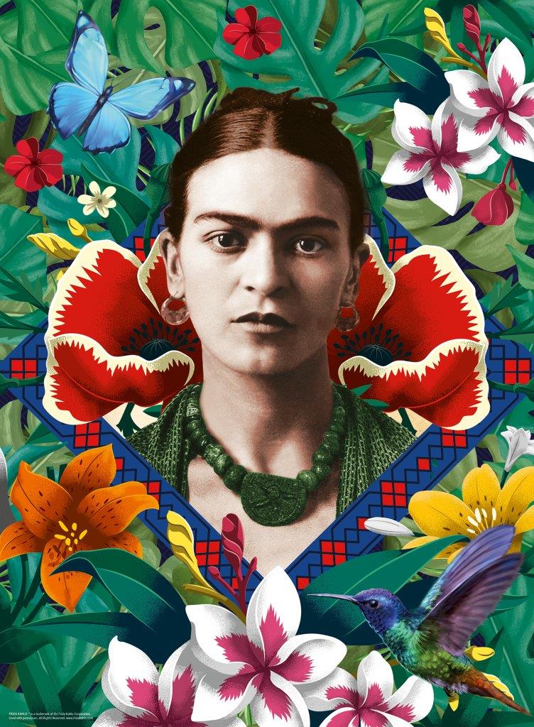 Ravensburger Frida Kahlo Blooming Fantasy 500 Piece Jigsaw Puzzle - Image 2
