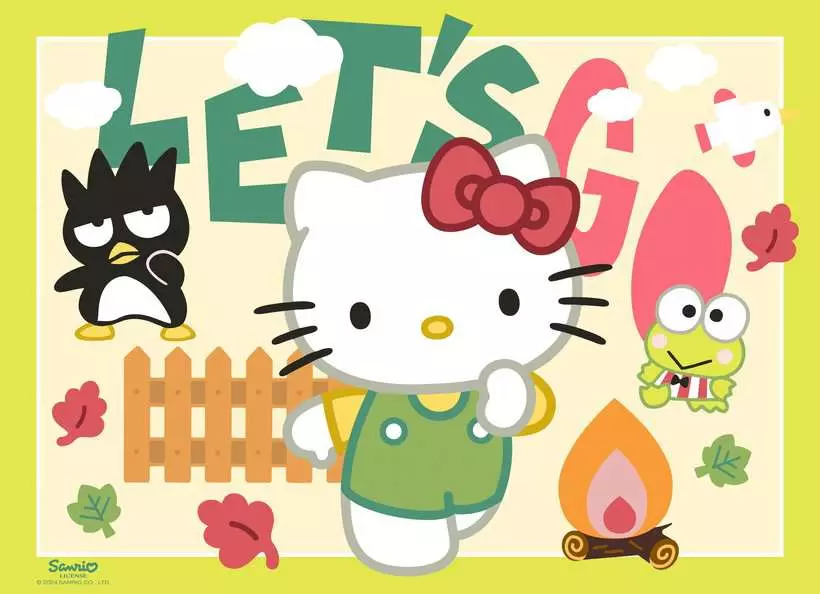 Ravensburger Hello Kitty 4x100 Piece Jigsaw Puzzle Set - Image 4