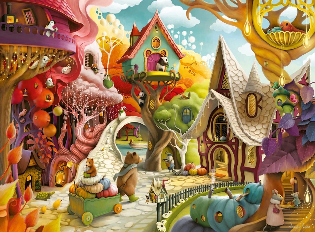 Ravensburger Home Sweet Home 500 Piece Jigsaw Puzzle - Image 2
