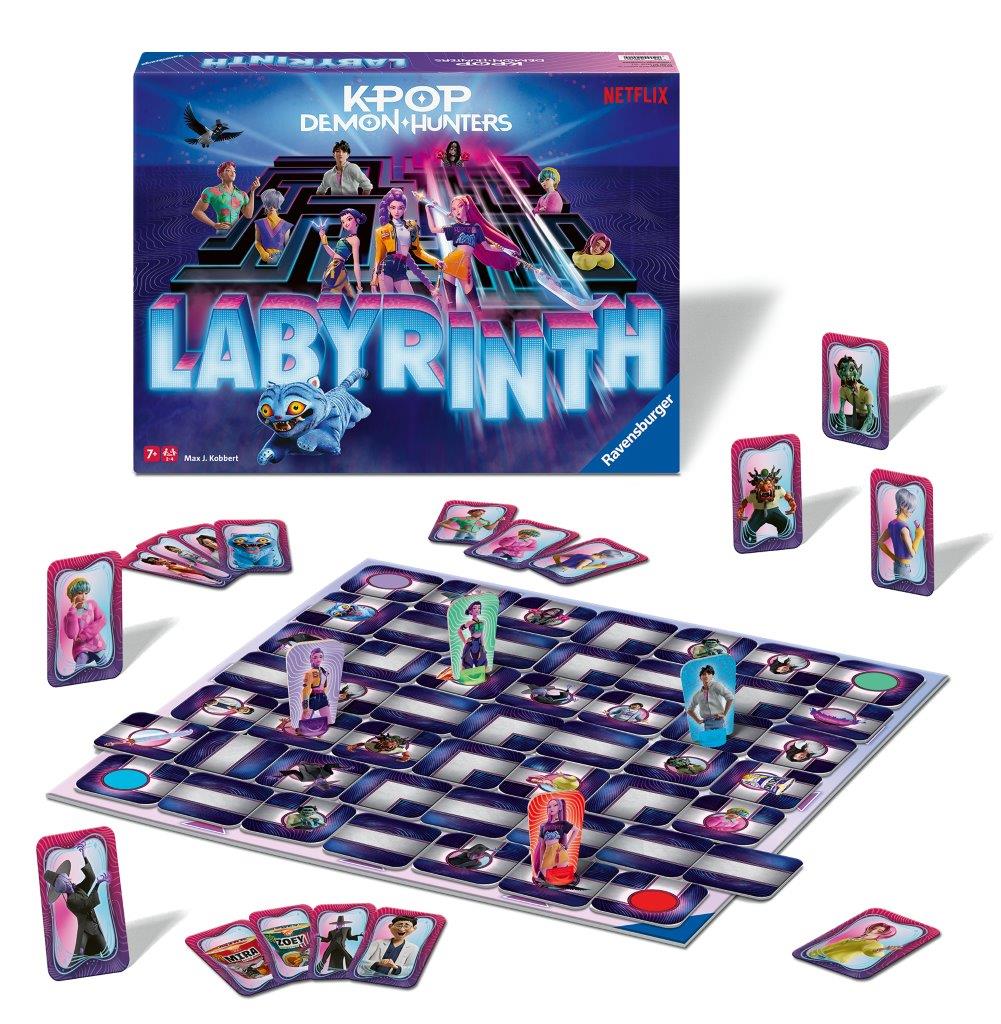 Ravensburger Labyrinth K-Pop Demon Hunters Board Game - Image 2