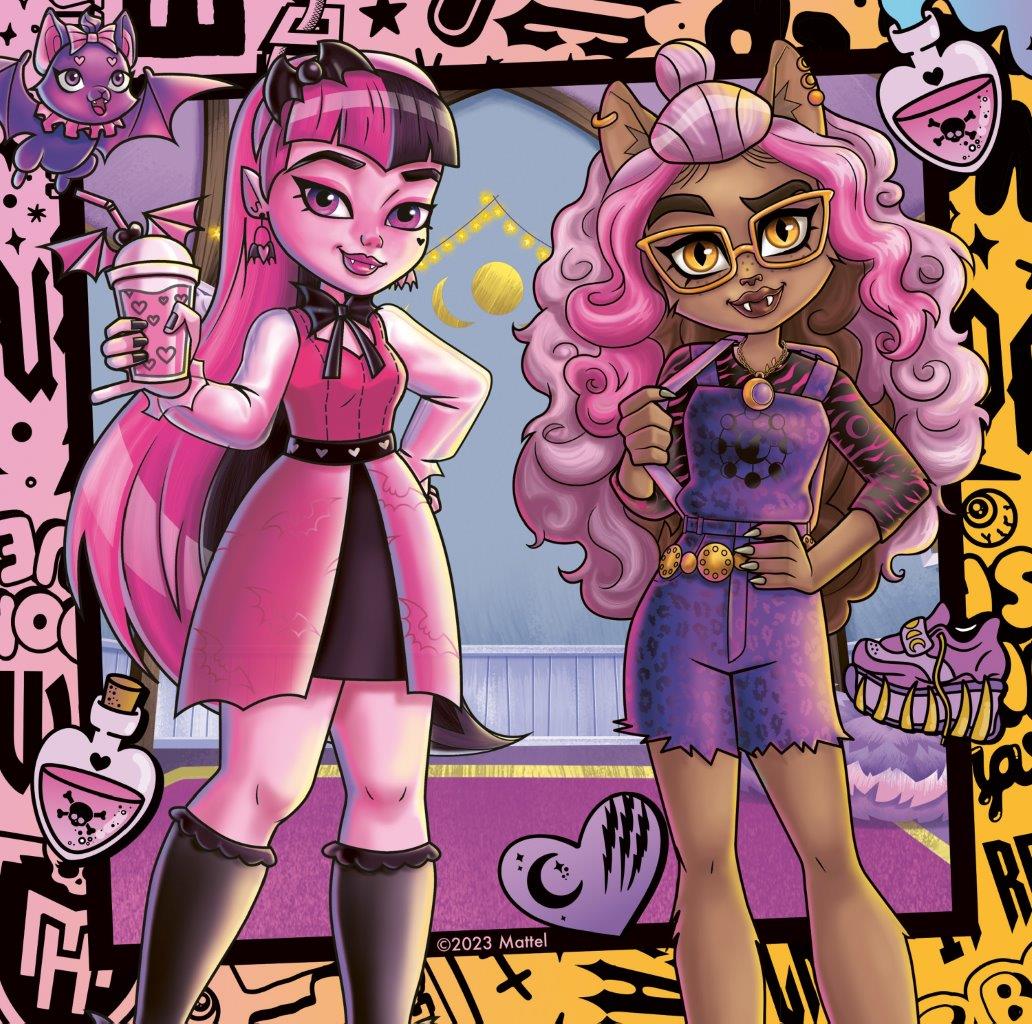 Ravensburger Monster High 3x49 Piece Jigsaw Puzzle Set - Image 2