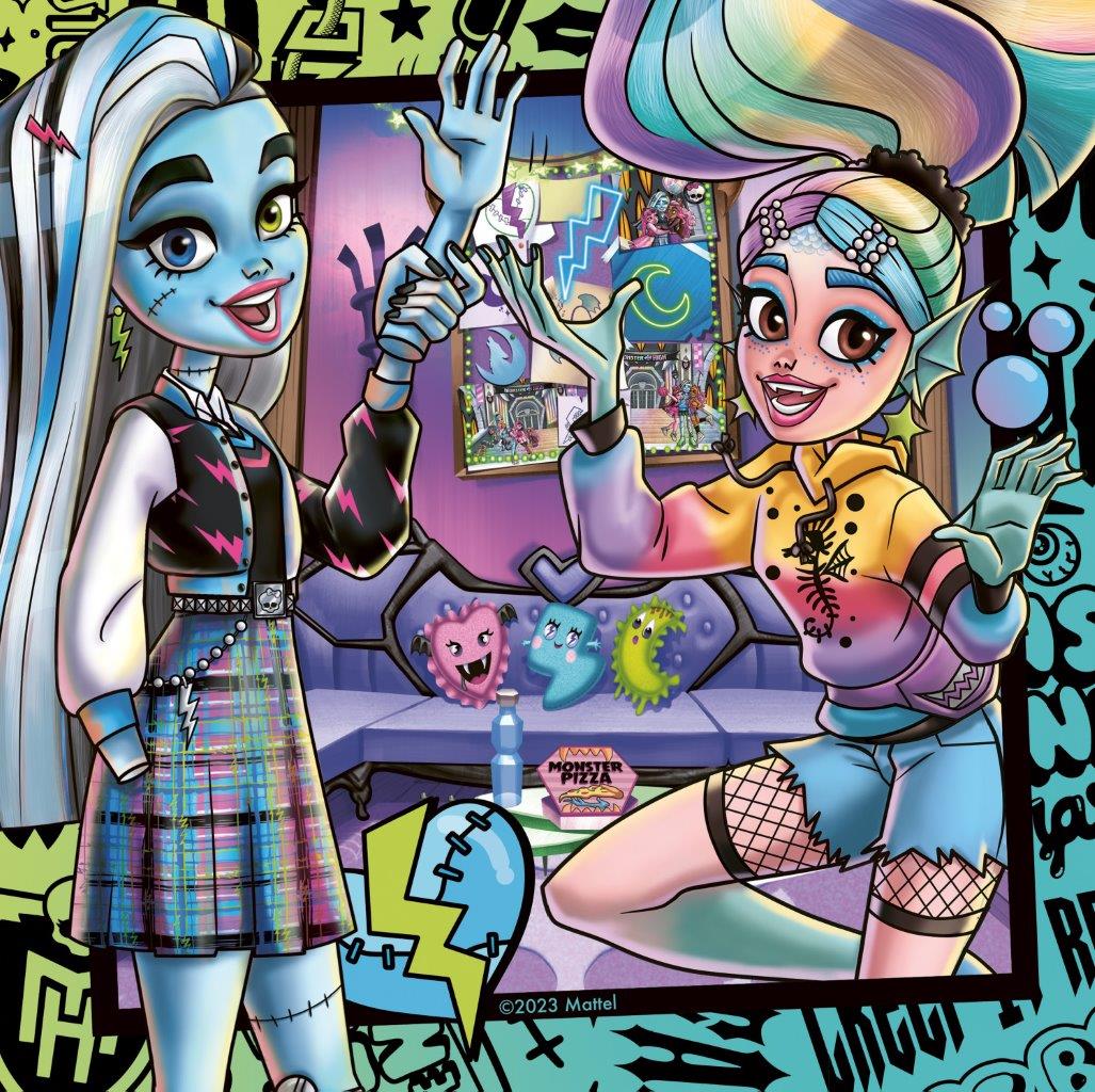 Ravensburger Monster High 3x49 Piece Jigsaw Puzzle Set - Image 3