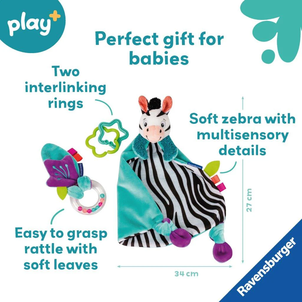 Ravensburger My First Snuggle Friend Zebra Plush Toy - Image 3