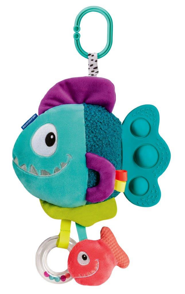 Ravensburger Pop-It Piranha Blue Sensory Fidget Toy - Image 2