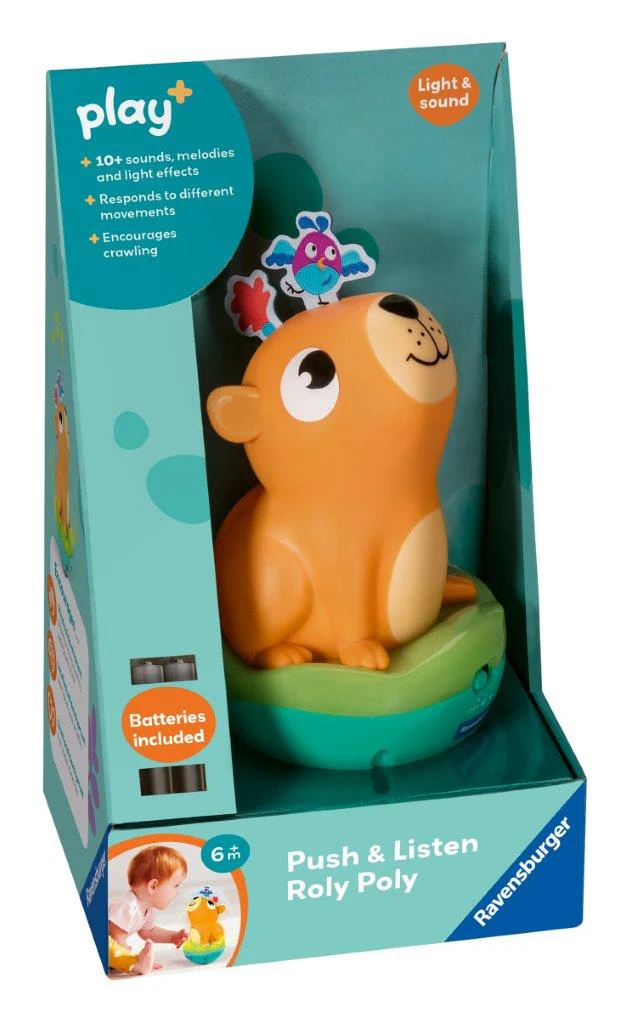 Ravensburger Roly Poly Capybara Baby Toy