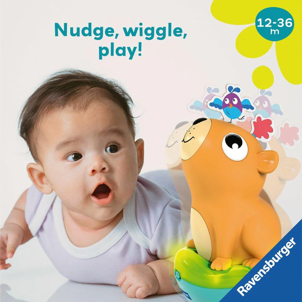 Ravensburger Roly Poly Capybara Baby Toy - Image 4