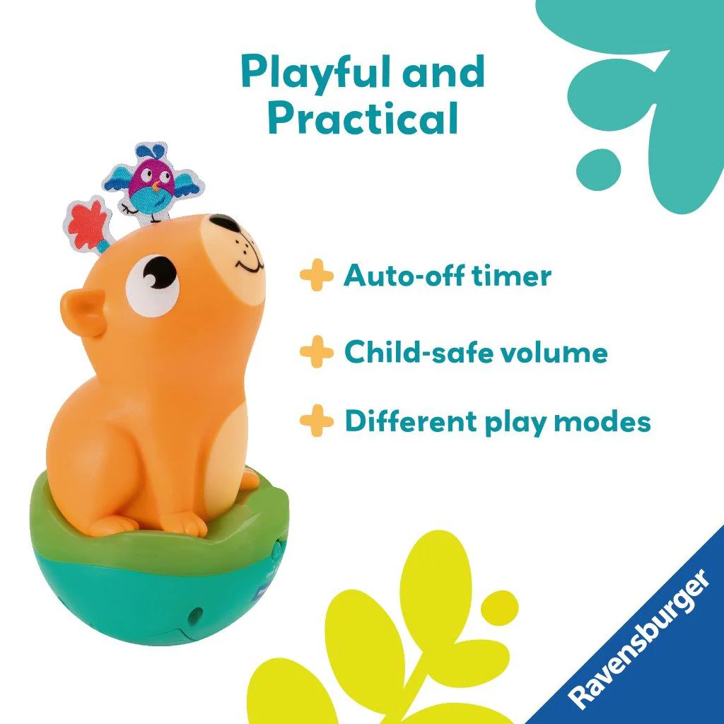 Ravensburger Roly Poly Capybara Baby Toy - Image 6
