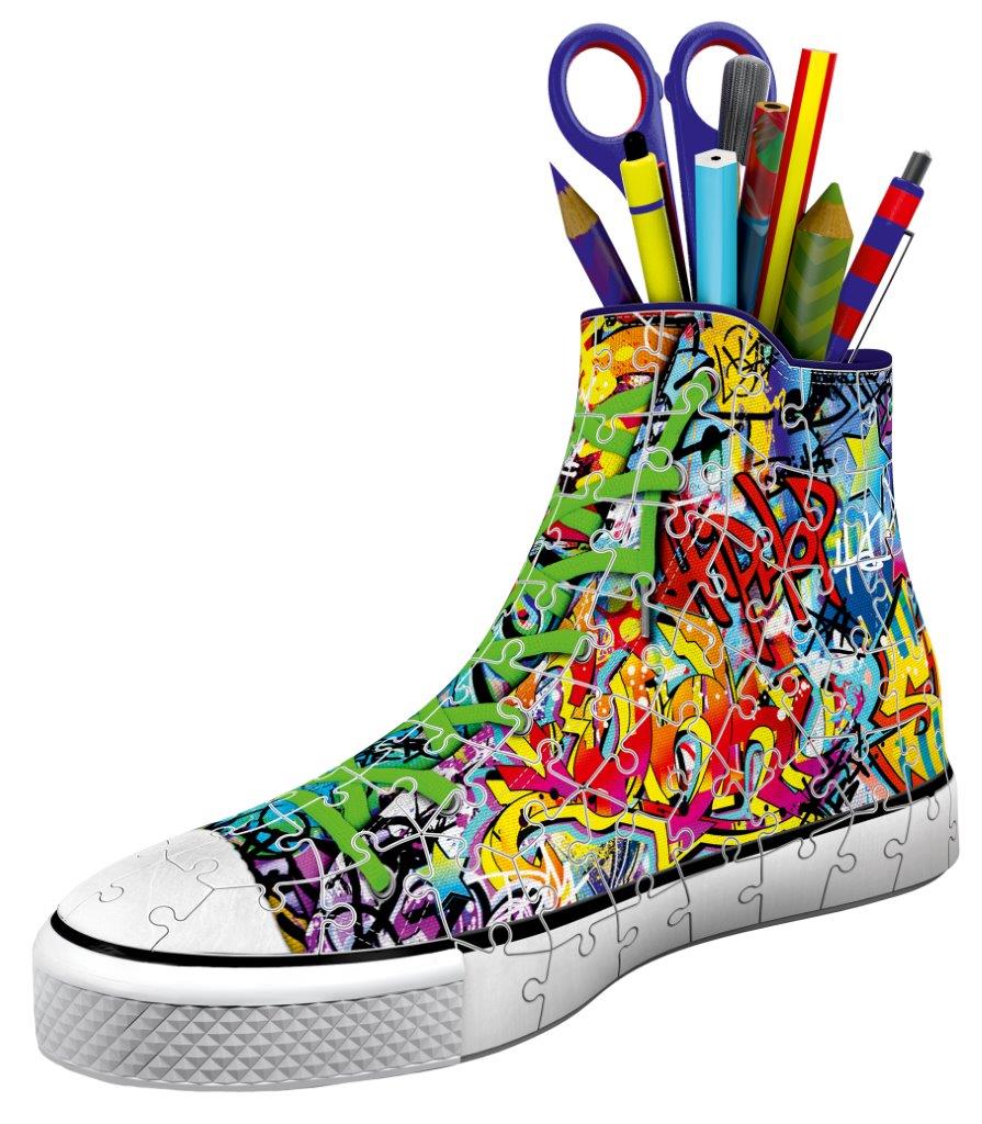 Ravensburger Sneakers Graffiti 108 Piece 3D Puzzle - Image 2