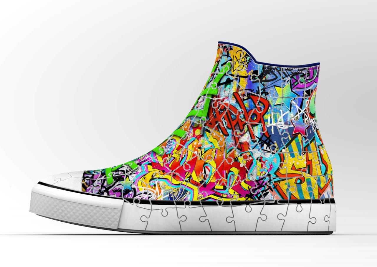 Ravensburger Sneakers Graffiti 108 Piece 3D Puzzle - Image 6