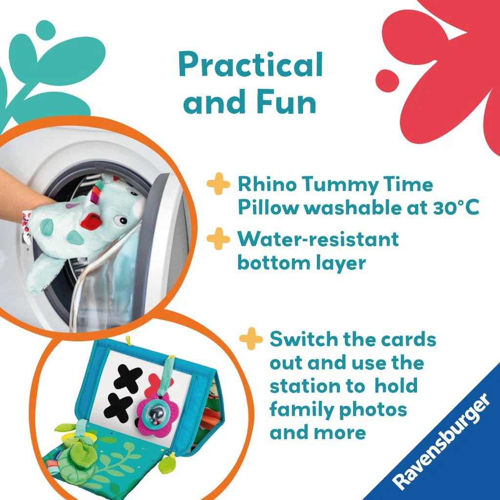 Ravensburger Tummy Time Rhino Activity Station - Image 8