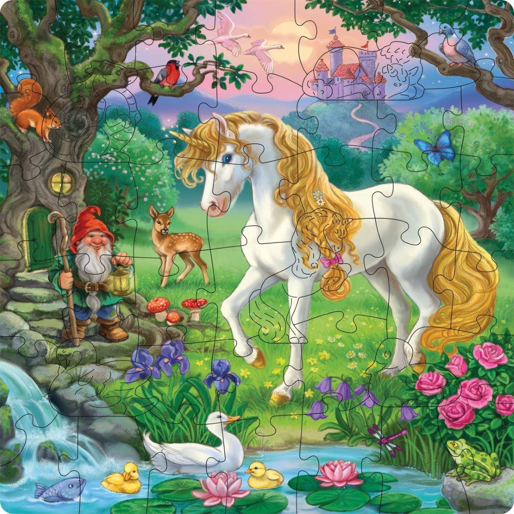 Ravensburger Unicorn Wooden Jigsaw Puzzle 44 Pieces - Image 2