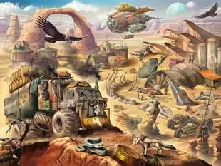 Ravensburger Welcome to the Wasteland 1500 Piece Jigsaw Puzzle - Image 2