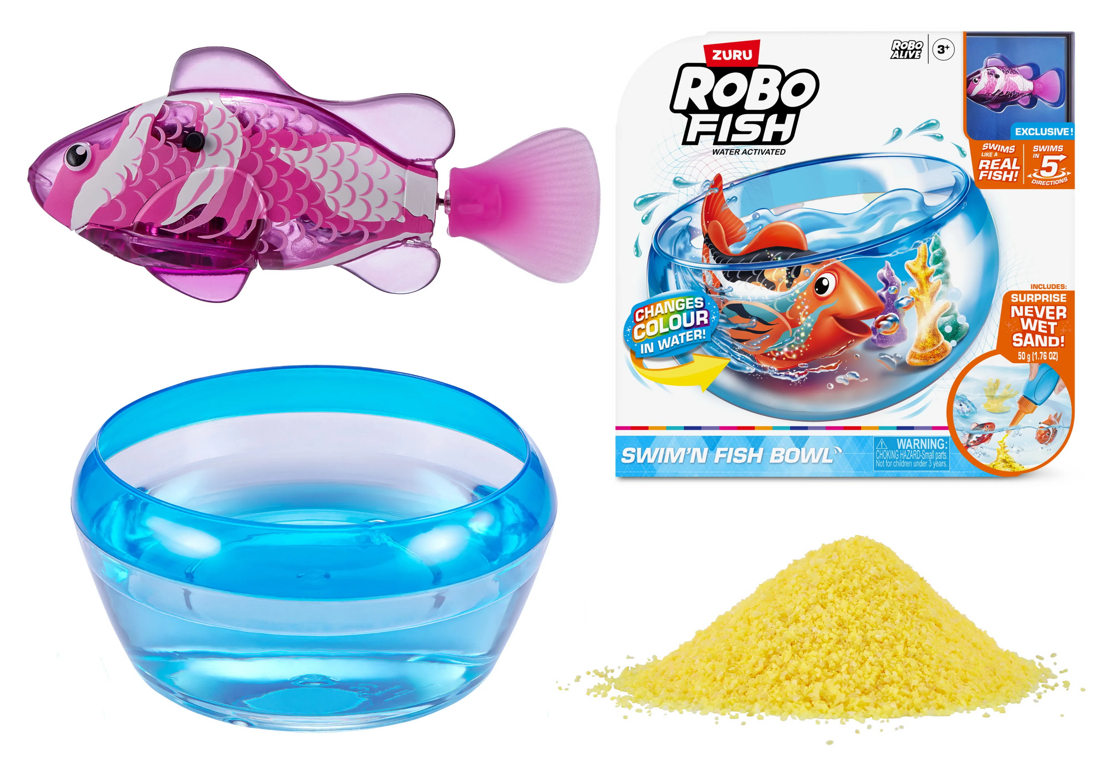 Robo Alive Water Activated Swimming Fish - Image 5