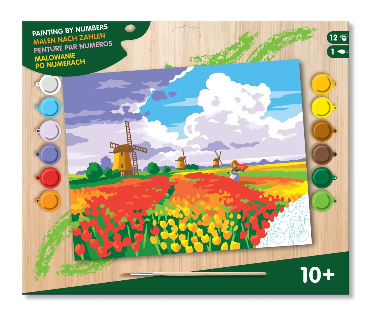 Senior Painting By Numbers Tulips from Amsterdam
