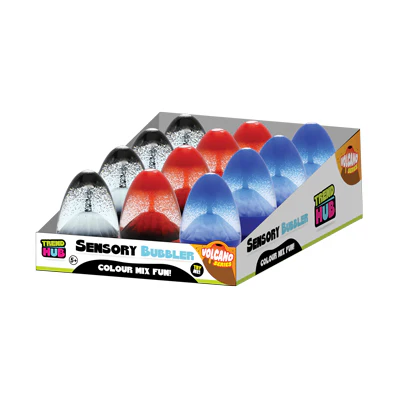 Sensory Egg Volcano Asst