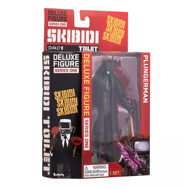 Skibidi Toilet: Plungerman Deluxe Figure
