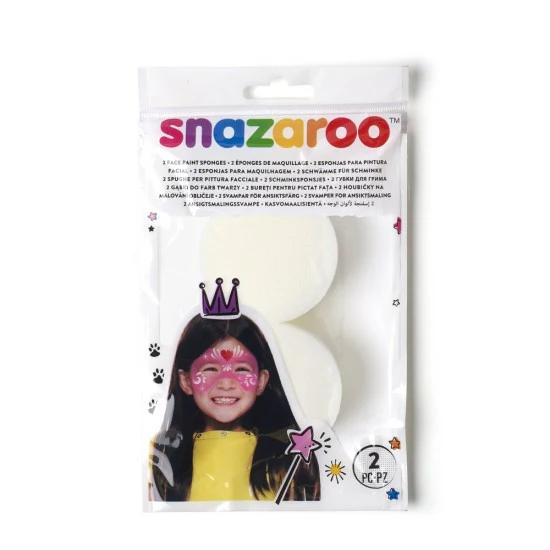 Snazaroo High Density Sponge 2pk