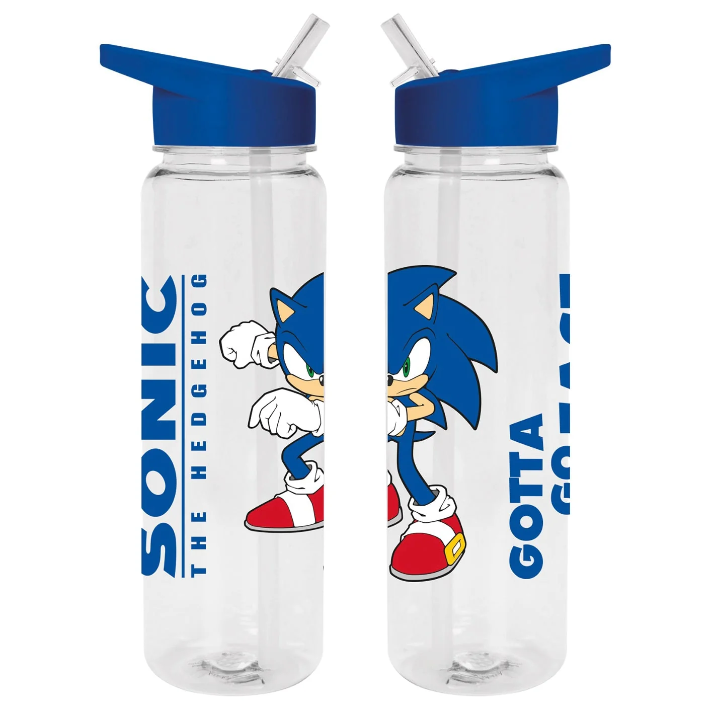 Sonic The Hedgehog (Gotta To Go Fast) Plastic Drinks Bottle