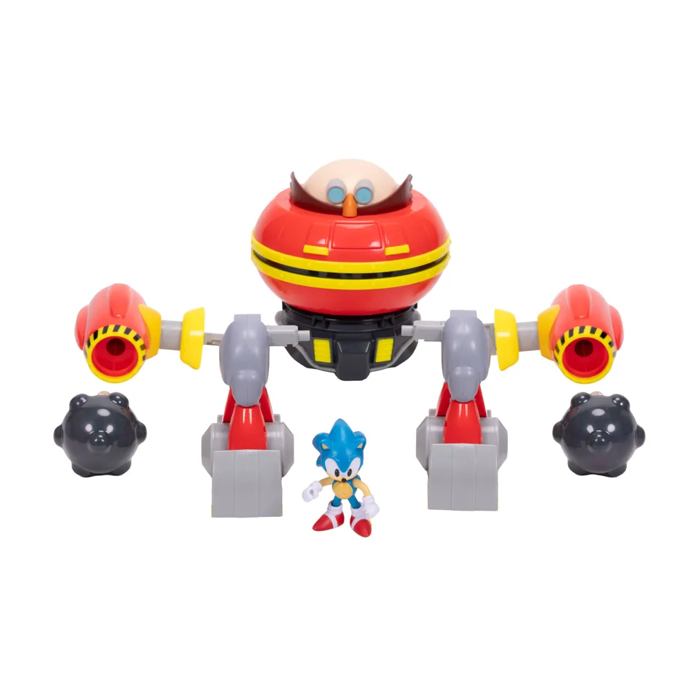 Sonic the Hedgehog Hammer Egg Robot Deluxe Playset 2.5 Inch - Image 5