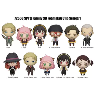 Spy X Family Series 1 Bag Clips - Image 3