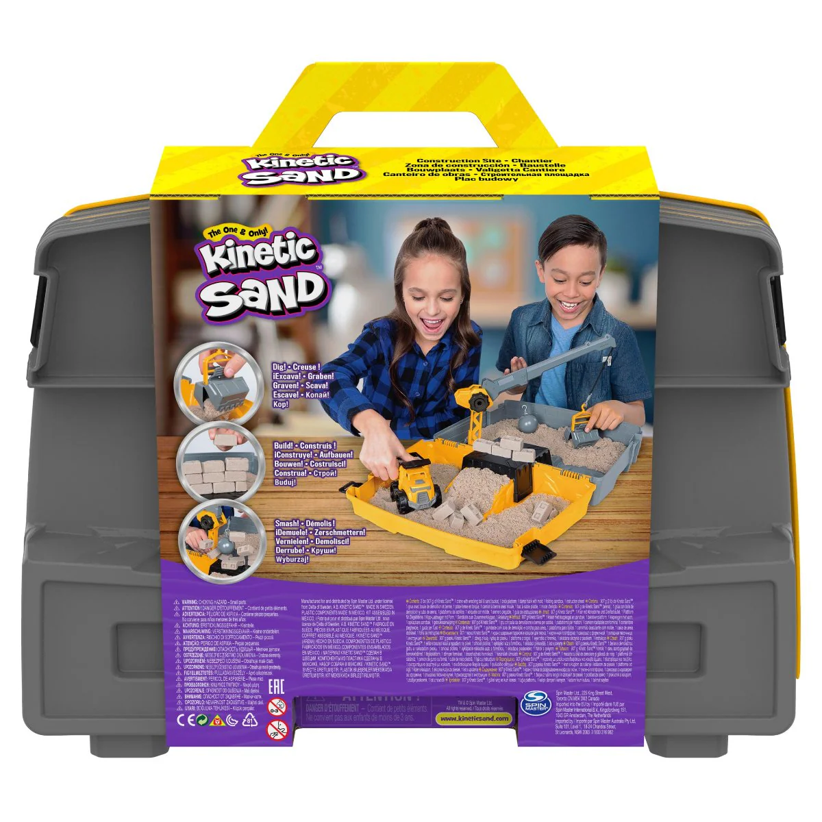 Kinetic Sand Construction Sandbox - Image 2