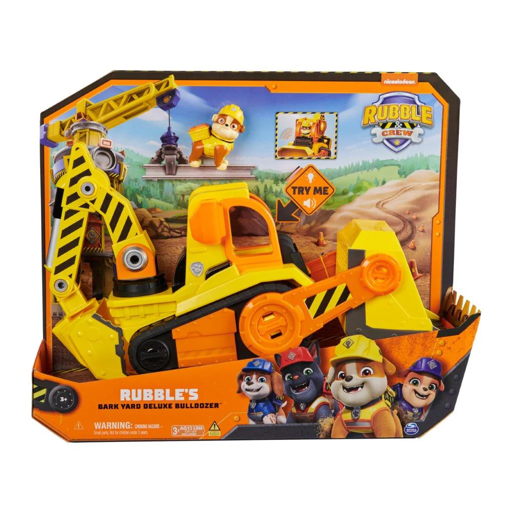 Rubble & Crew Rubble's Barkyard Deluxe Bulldozer