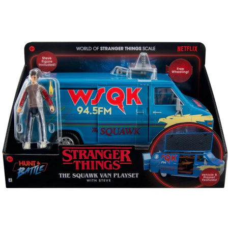 Stranger Things The Squawk Van Playset With Steve