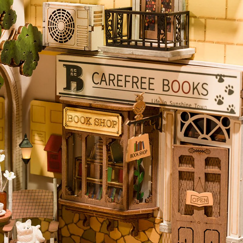Rolife Sunshine Town DIY Book Nook Kit - Image 5