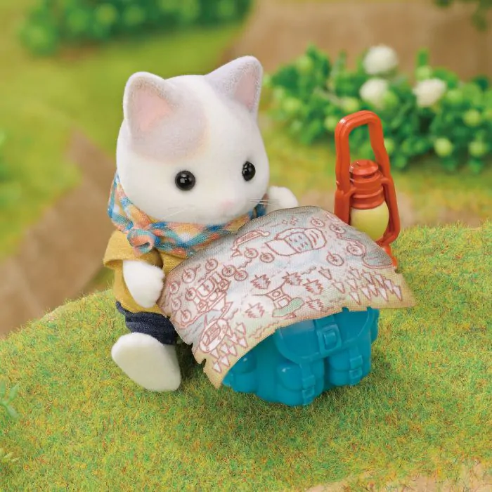 Sylvanian Families Exciting Exploration Set - Latte Cat Brother & Baby - Image 6