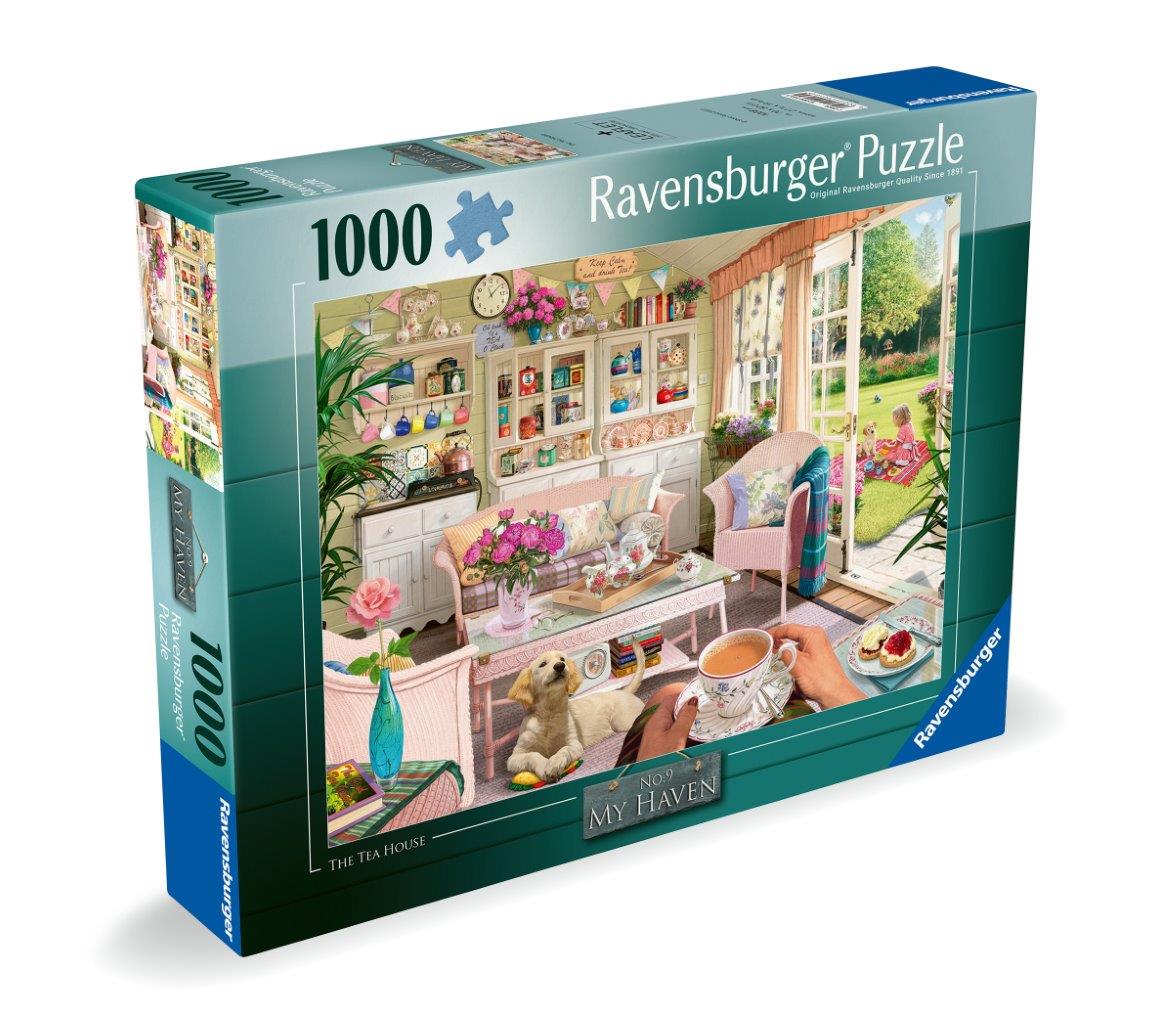 Ravensburger The Tea Shed 1000 Piece Jigsaw Puzzle